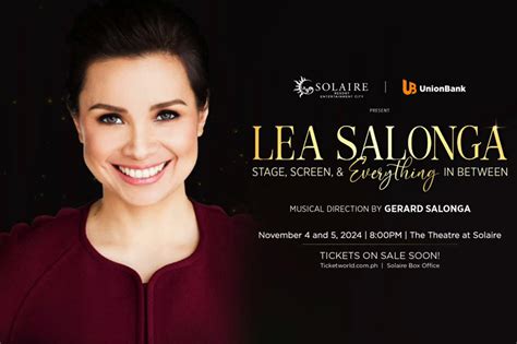 lea salonga solaire ticket price|Lea Salonga to bring 'Stage, Screen, and Everything in Between' tour to .